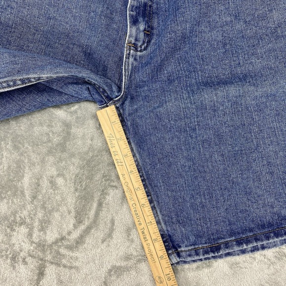 Lee Shorts Mens Size 34 Blue Denim Jean Jorts Skater Dad Outdoors *READ* - Picture 12 of 16